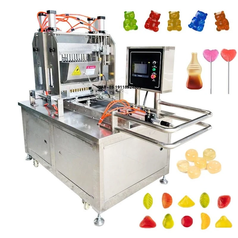 Low Price Lollipop Chocolate Candy Making Small Machine for Candy Making Soft Candy Machine Boiler Depositor for Small Factory