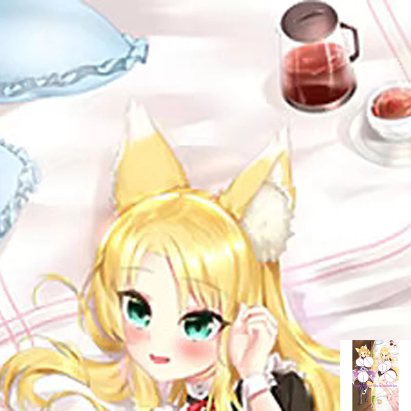 

Anime Dakimakura Pillow Case Yukikaze Sexy and Busty Beautiful Girl Double-Sided Halloween Decoration