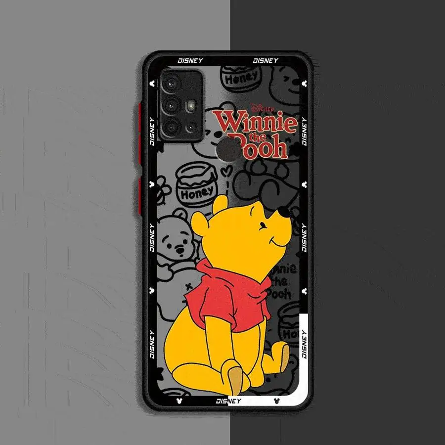 Disney Winnie The Pooh Phone Case for Samsung Galaxy A71 A72 A73 A12 A13 A14 A21s A22 A23 A24 A31 A32 A33 A51 A52 A53 4G Cover