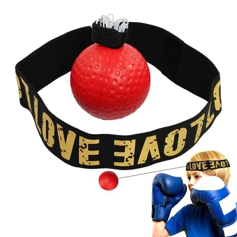 Headband Boxing Reflex Ball Hand-Eye Coordination Boxing Balls Home Gym Sandbag Fitness Exercise Boxing Equipment