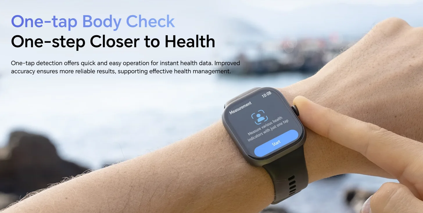 HONOR CHOICE INFOWEAR Watch 2 Pro 1,97" AMOLED-Display mit Schlankem Rahmen S Autonomes GNSS Unterstützt Barometer und Kompass – Detail 14