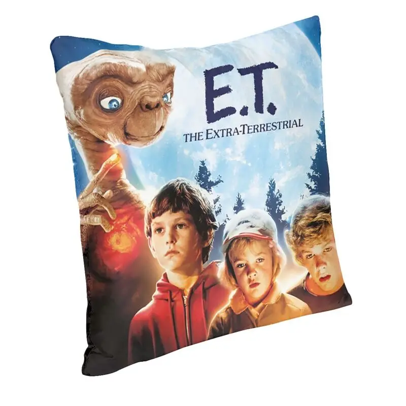 The Extra Terrestrial Pillow Case 40x40cm Decorative American Science Fiction Movies Nordic Cushion Cover Soft Pillowcase