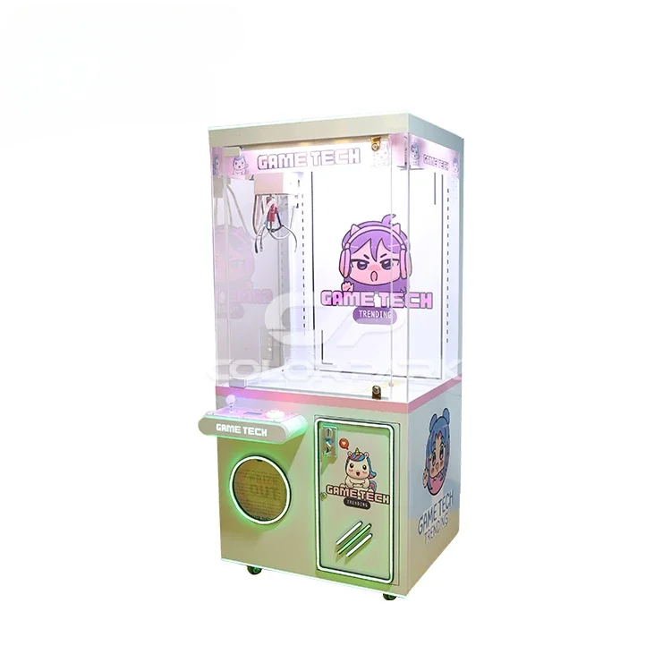 New Arcade Coin Operated Game black Claw Crane Machine For Sale Claw Crane Machine For Small Business