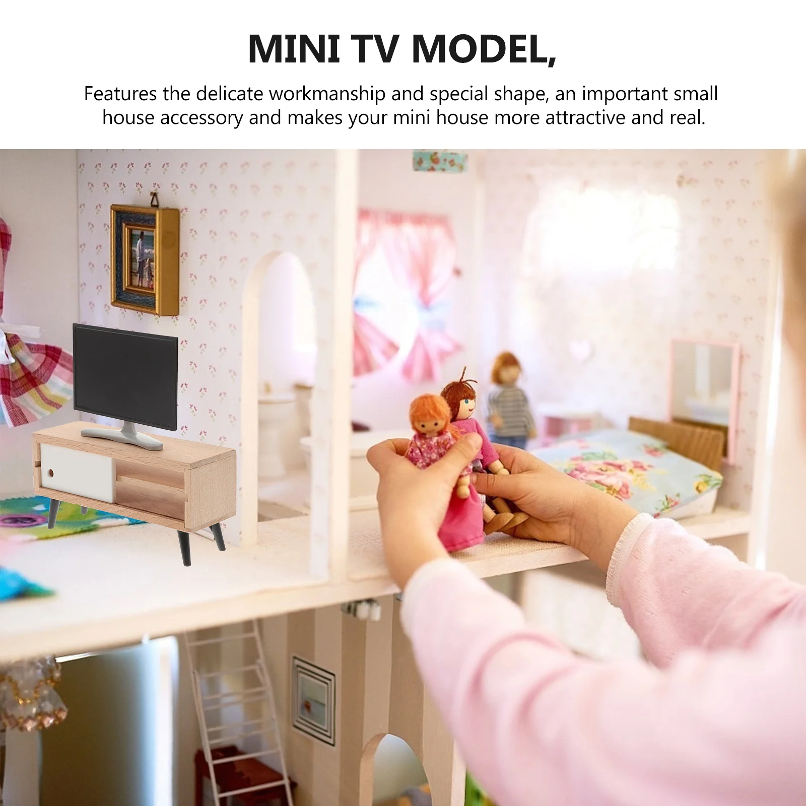 Mini adorno para casa, juguetes para juego de imitación, diseño de muebles, modelo de adorno, regalo de decoración para niños, aparato simulado