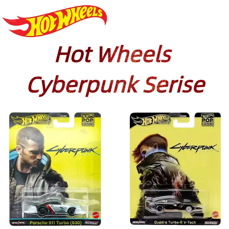 

Genuine Hot Wheels HXD63 POP Culture Cyberpunk 2077 Serise 1:64 Die Casting Model Car Surprise Toy Car Collection Toys Model