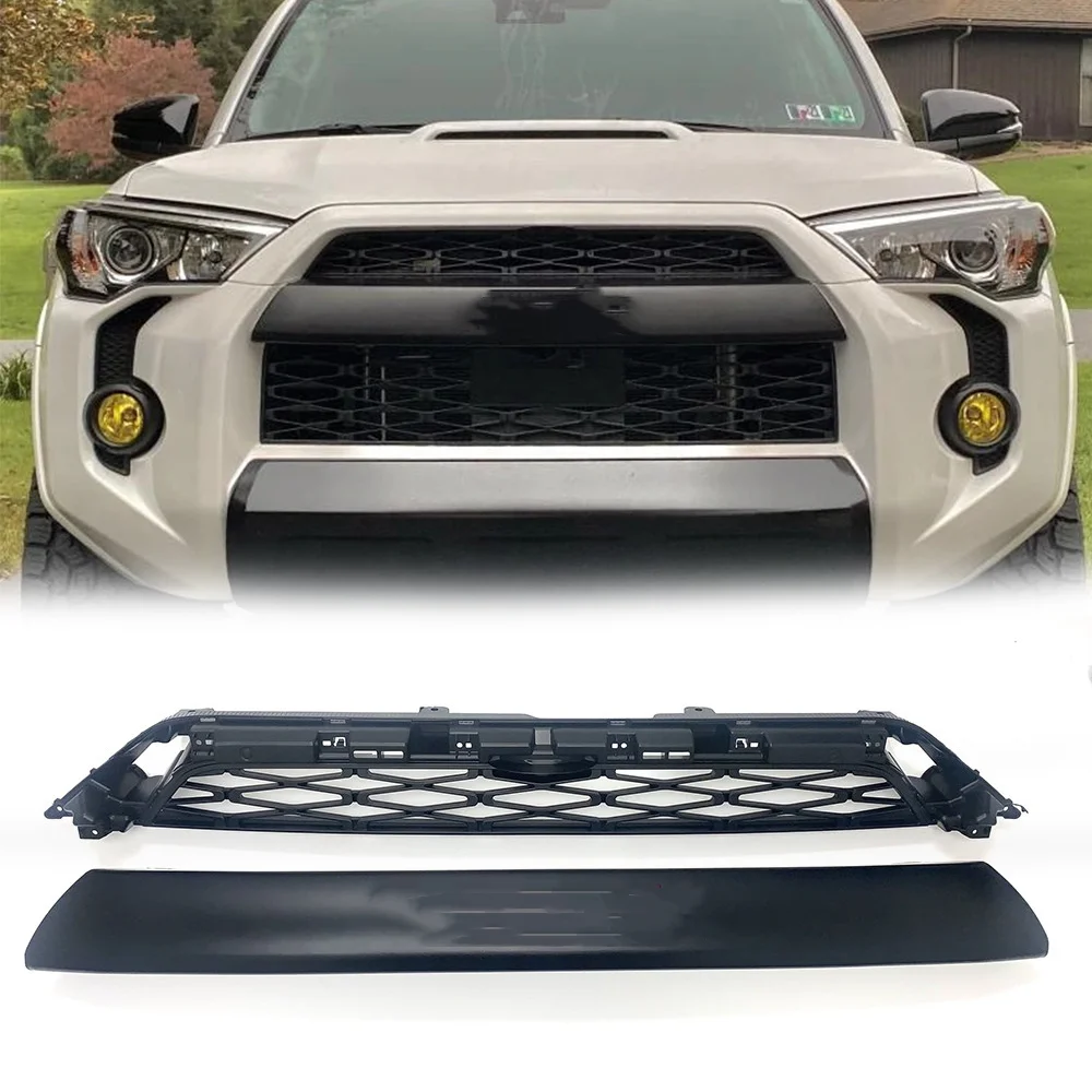 

Spedking 2020 2021 body kit part accessories front bumper grille grill for 4runner Automotive body systems