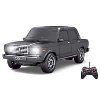 1: 12 Four way Remote Control Car with Lighting Simulation Lada Sedan Russian Car Model Children Christmas Toy Dragon Gift