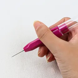 Aghi per infeltrimento di lana Kit di strumenti in feltro penna principiante Set di strumenti per cucire aghi in feltro di lana fai-da-te strumento artigianale fai-da-te