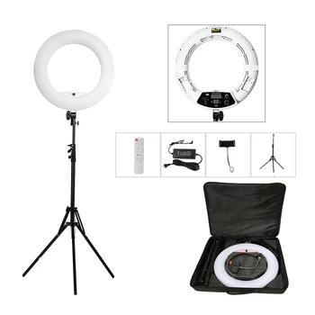 18-Inch 96W Bi-Color LED Ring Light with Stand & Carrying Bag 1