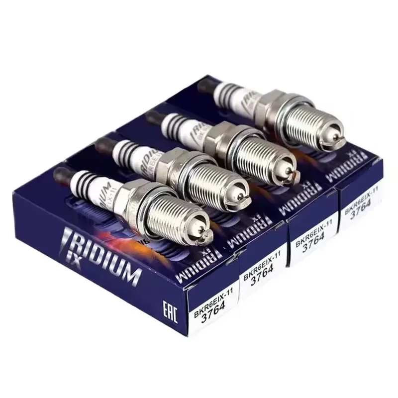 4/6 Uds bujía de iridio para Toyota Nissan Subaru Mitsubishi Kia Yamaha Lotus Jaguar BKR6EIX11-3764 BKR6EIX-11 3764