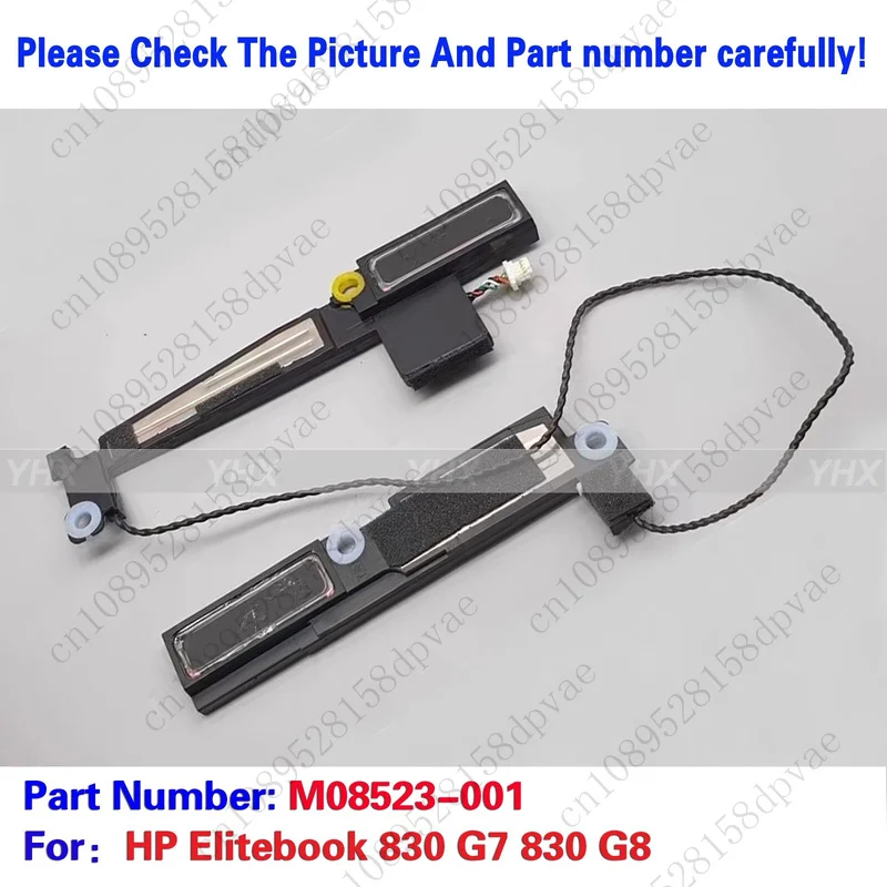 

GYX New For HP Elitebook 830 G7 G8 Left Right Speaker Kit 6039B0112101 M08523-001.