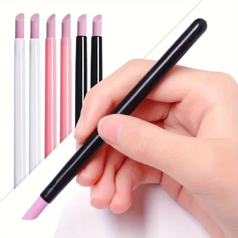 1/3/5PCS Nails Quartz Grinding Pen Nail Cuticle scissors Dead Skin Remover UV Gel Polish Manicure Stick Files Accessories Tools
