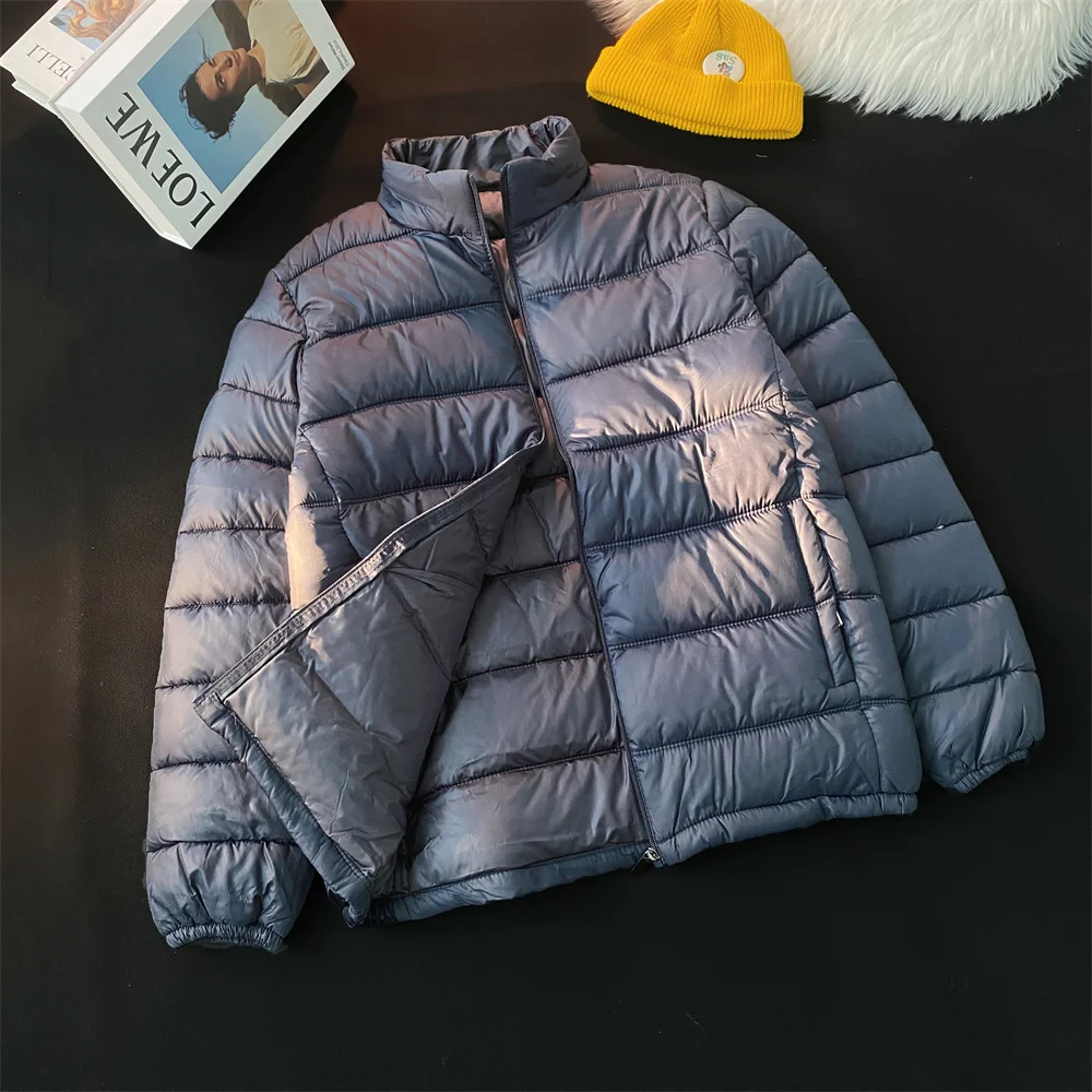 YEAE Designer Clothes Men Luxury Men's Winter Down Jacket Stand Collar Padded Cold Clothes Lightweight Padded Jackets Male Coat