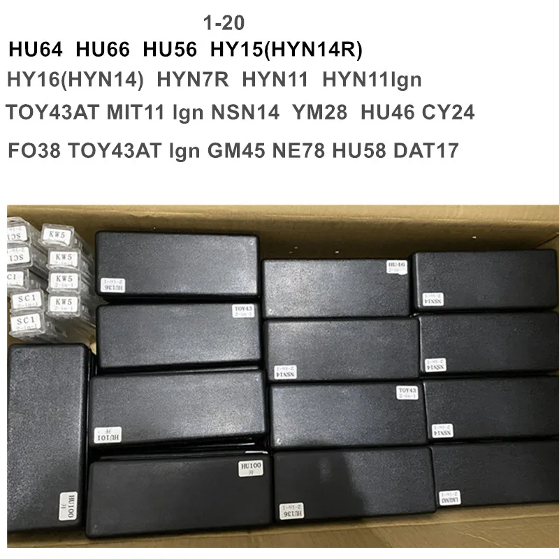 LISHI 2 IN 1 tool SM3 SM5 for Qirui HY17/FO38/GM37/GM39/HU87/HU92/HU66 READER FOR BYD01 BYD01R TOY43 IGN YH35R-MAG YH35R-EXT