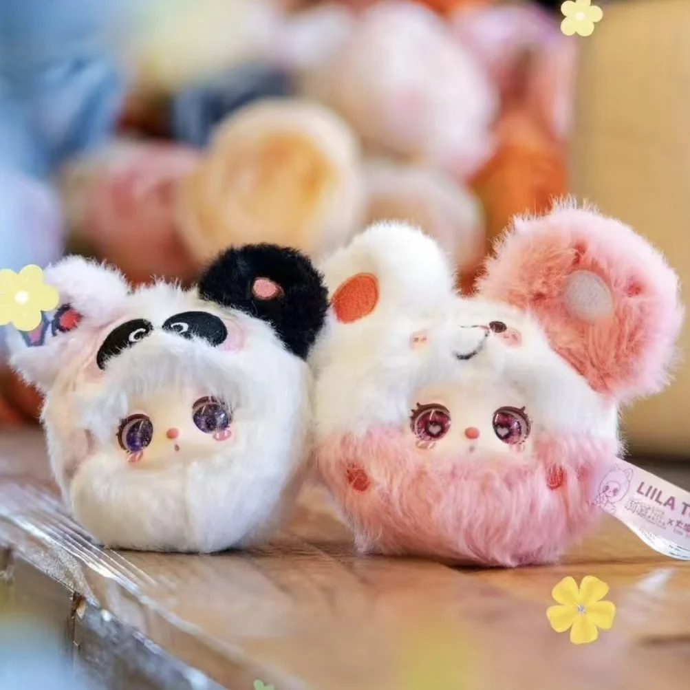 

Lila Lila Garden Tea Party Мини-плюшевая кукла слепая коробка милая ручная сумка подвесная игрушка подарок для друзей