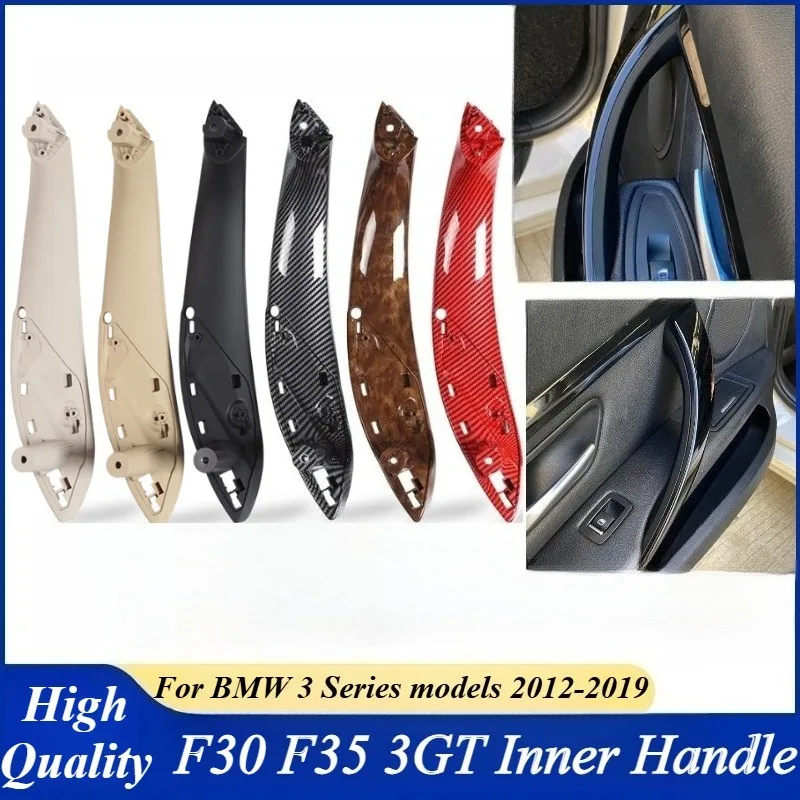 

For BMW 3 Series F30 F31 F34 F35 4 Series F32 F33 2012-19 Interior Door Handle Cover Panel ABS Plastic Anti-Scratch Guard Parts