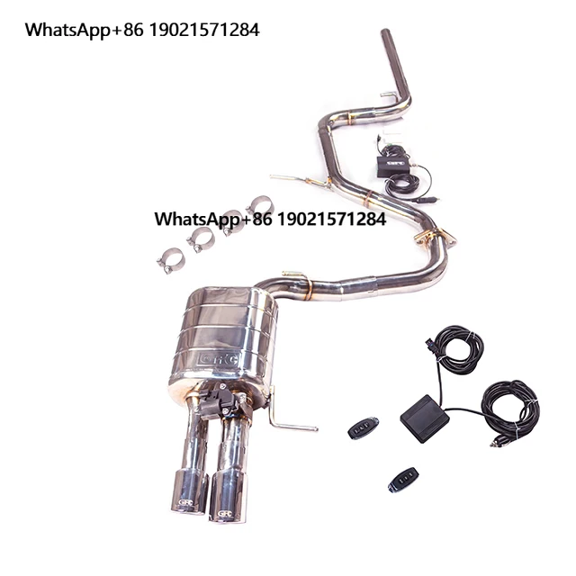 Manufacturers sell all kinds of central tail Maiteng B7 1.4T electronic valve exhaust system stainless steel exhaust pipe