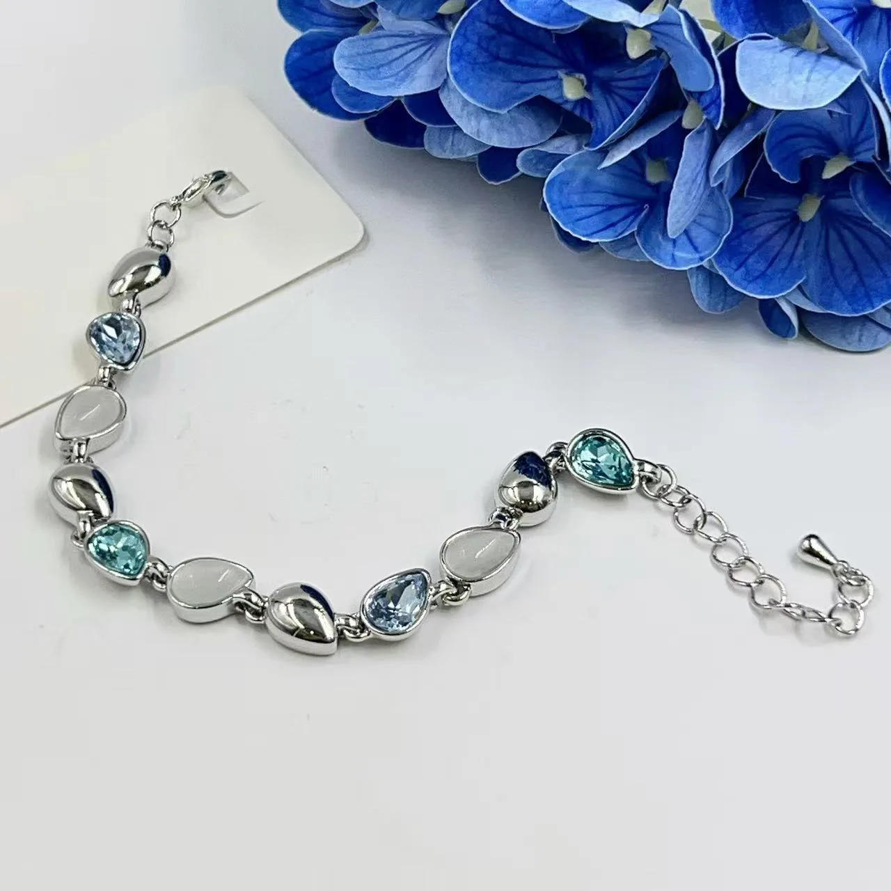 Trendy Women's Gold Plated Enamel Chain Bracelet Adjustable Stackable Statement Jewelry for Daily Wear Party Wedding Anniversary