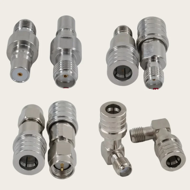 1pcs/lot Adapte QMA to SMA Male / Female Straight / Right Angle Conversion 50 Ohm  Connector for FPV drone