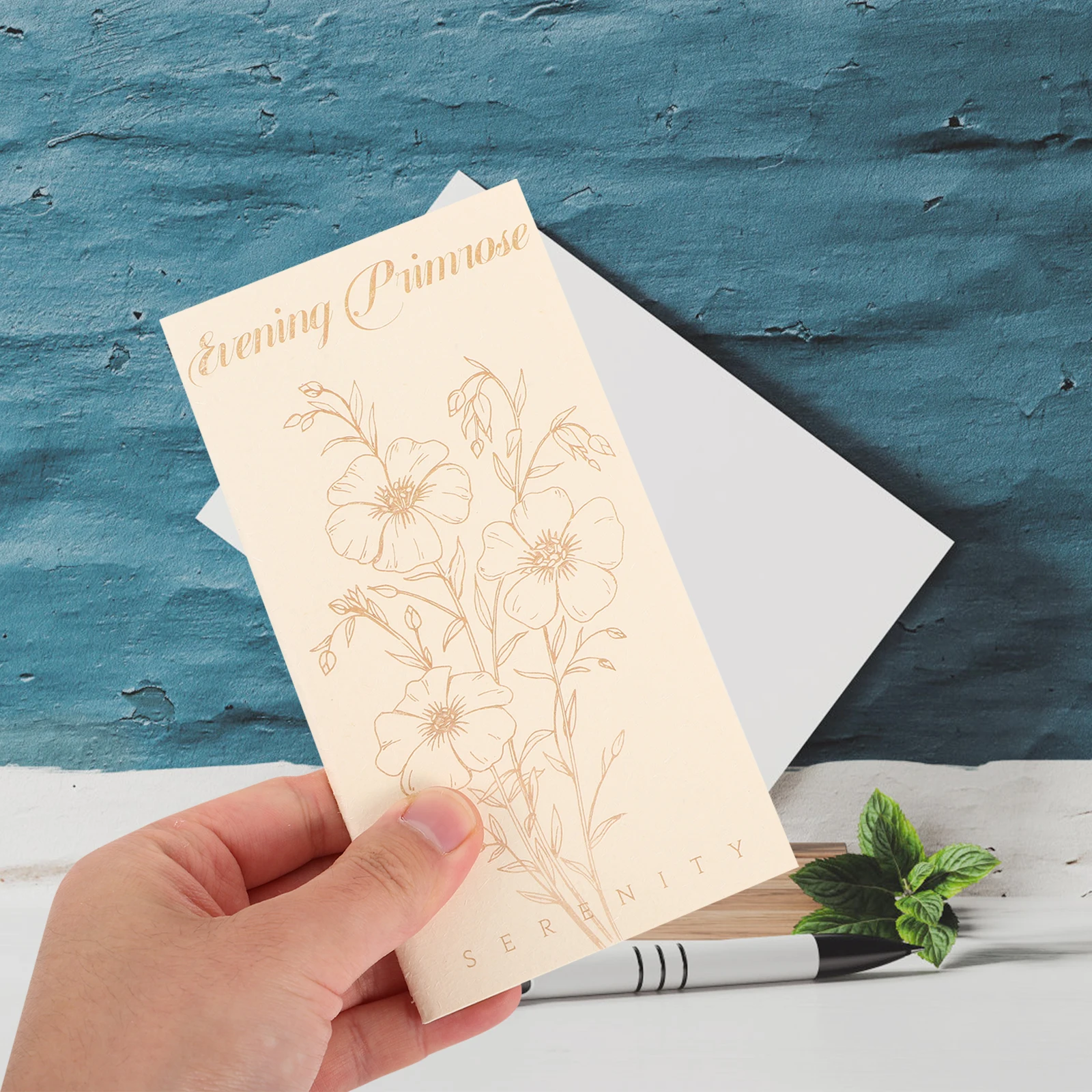 

Floral Paper Scrapbooking Material Notebook Photo Diary Background H DIY Spring Plants Theme Durability Aesthetic