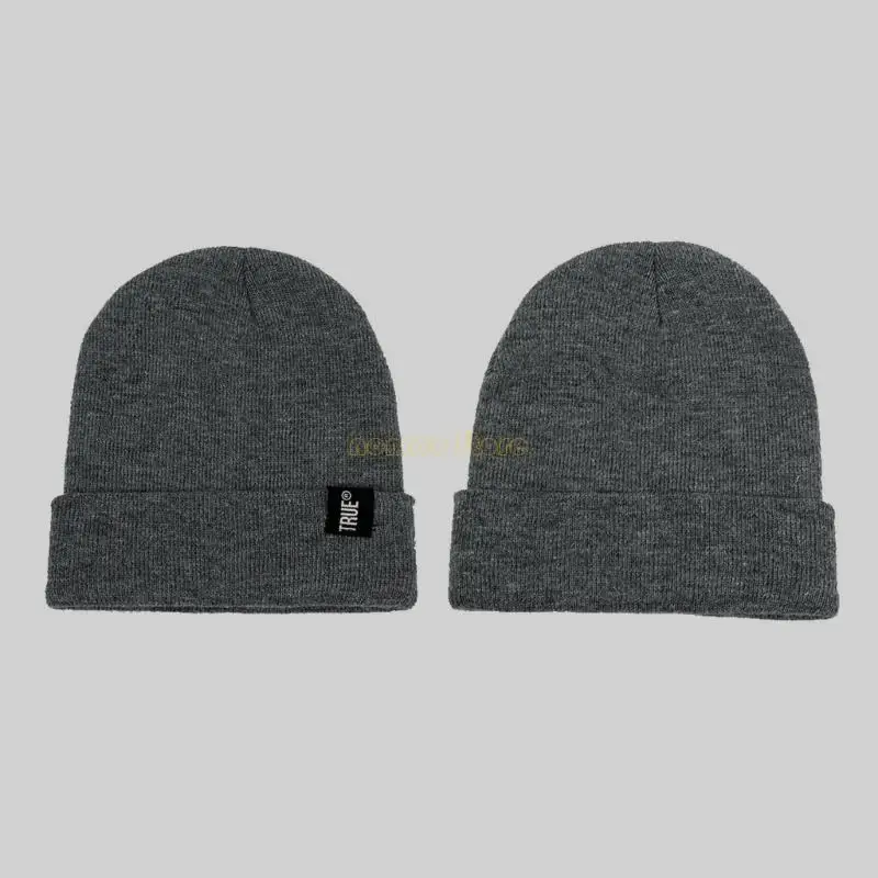 31BF الشتاء قبعة إضافة الفراء الدافئة قبعة صغيرة فضفاض Skullies محبوك قبعة للرجال النساء التزلج الرياضة بيني قبعة