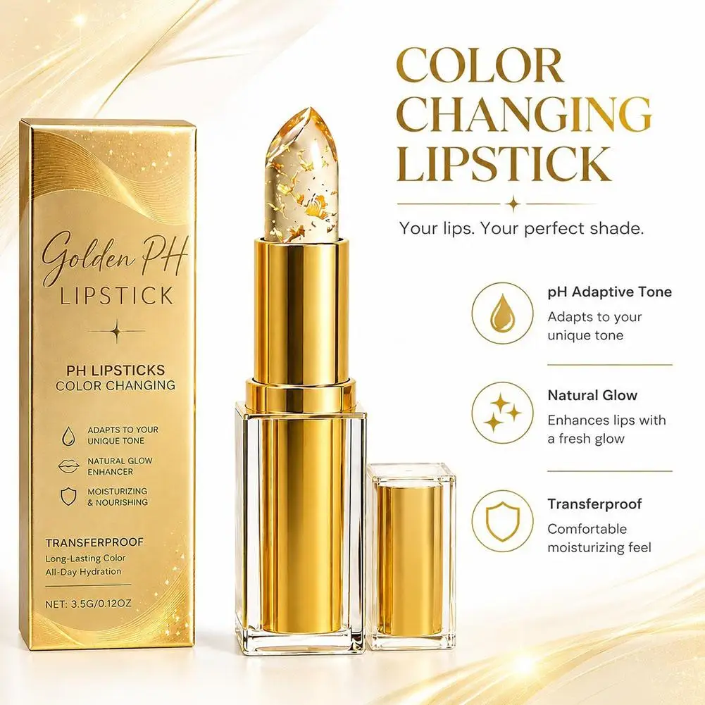Color Changing Lip Balm Lipstick Refreshing Moisturizing Reduce Lip Fine Lines Nourishing Soft Pink Lips Non Greasy Lip Gloss