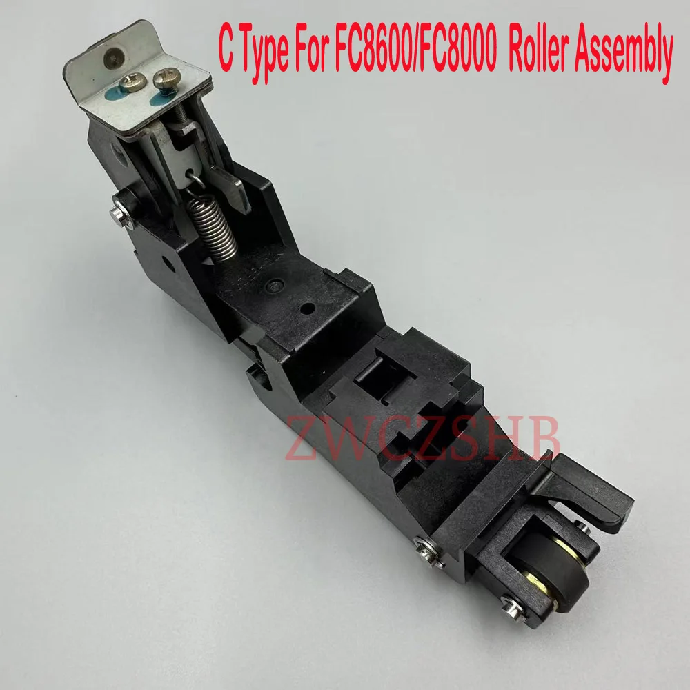 1PCS Push Roller Kit Pinch Roller Assembly Assy For Graphtec FC8600 FC8000 Cutting Plotter Paper Pressure Roller Rubber Wheel