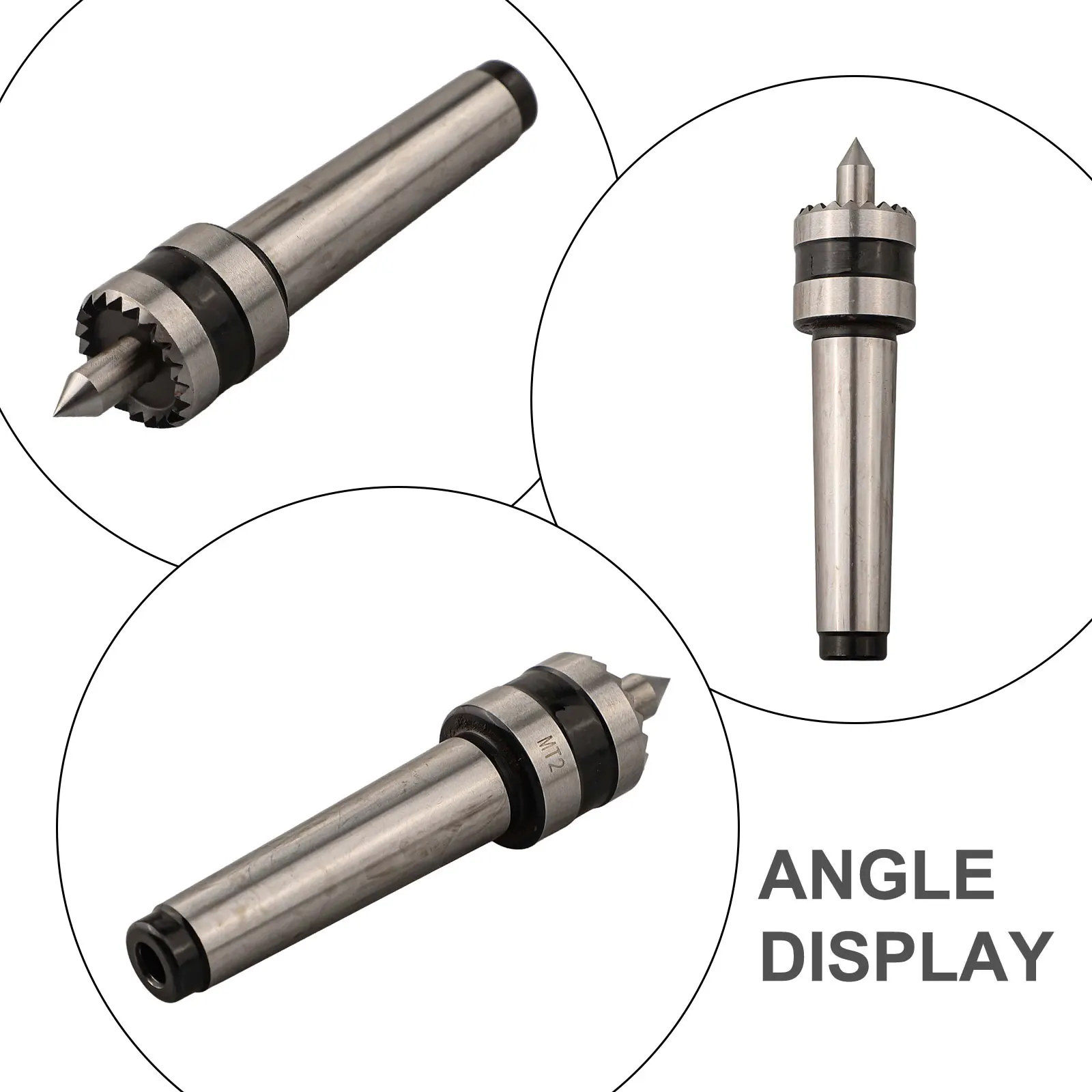 Crown Multi-tooth Woodworking Lathe Drive Center Spindle MT1 Or MT2 Wood Lathe Drive Center Collet Chucks CNC Metalworking Tools