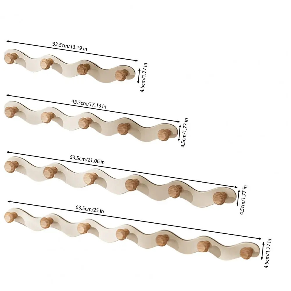

Adhesive Hooks Space Saving No Drill Strong Load-Bearing Hooks Corrosion-Resistant Rust Proof Hook for Bathroom Kitchen