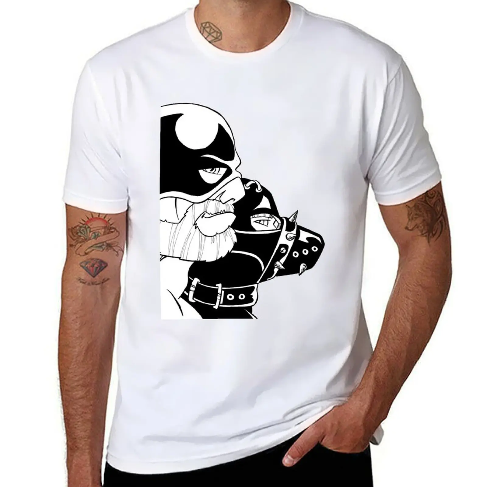 

Pup And Handler T-Shirt cotton t shirts man 100% g man t shirts for men T-Shirt