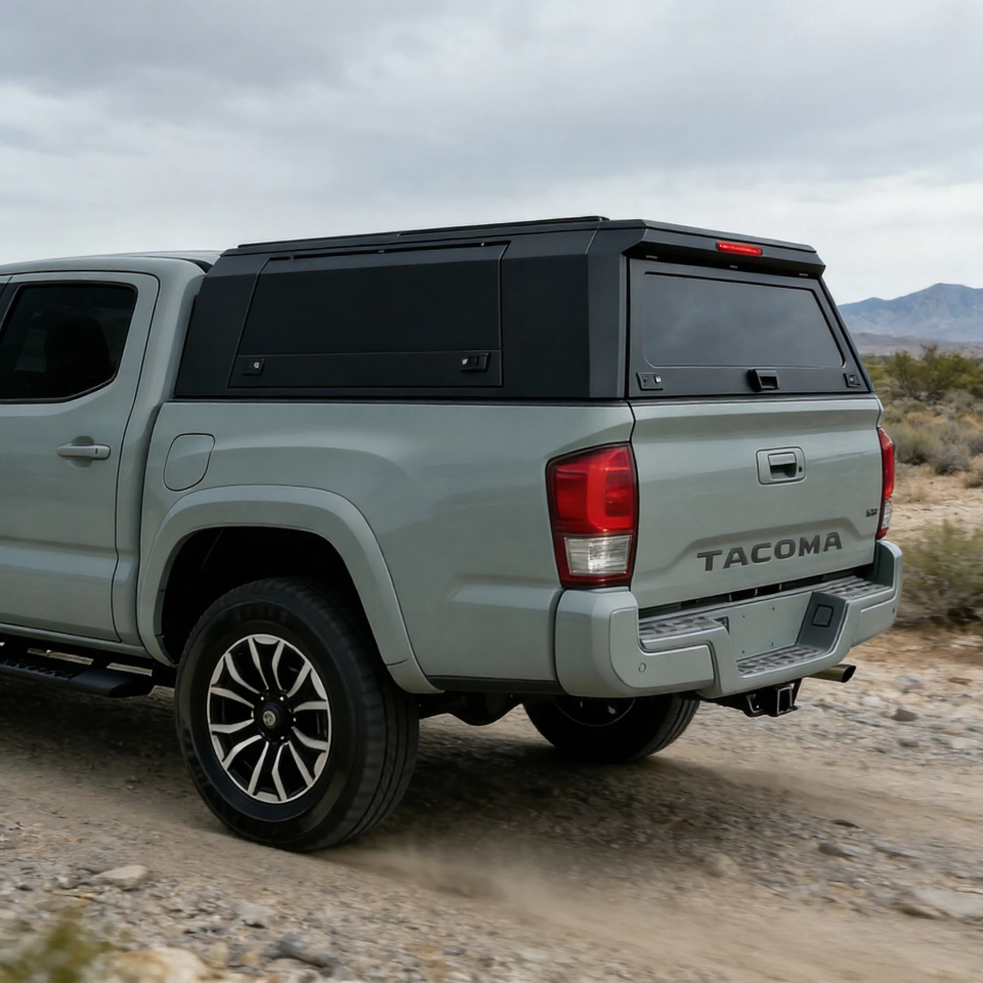 

Индивидуальный алюминиевый тент-кунг для пикапа 4x4, жесткая крышка кузова, многофункциональный топпер для Tacoma Double Cab 5.0FT