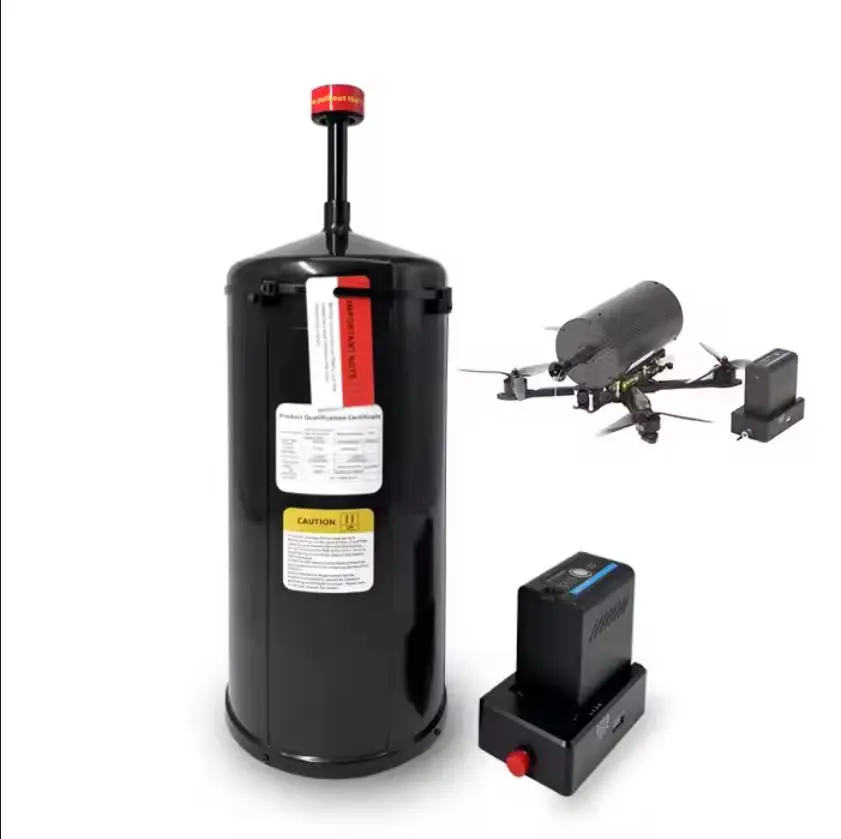 Módulo de datos de imagen de fibra óptica, distancia de transmisión Ultra larga FPV, 15km, 20km, 30km, Kit de Dron Robot submarino Sky Endpoint