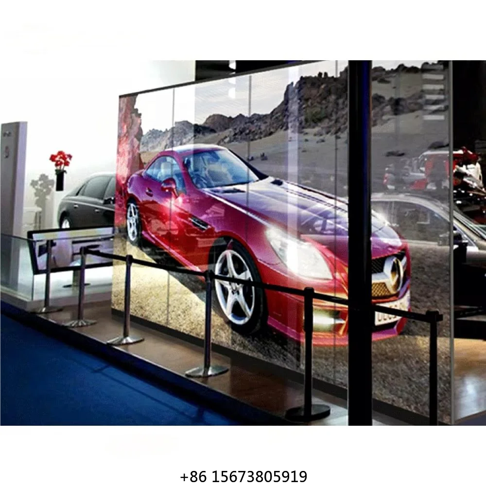 

Ultra Thin Invisible Mesh Transparent LED Screen Indoor LED Wall Window LED Display