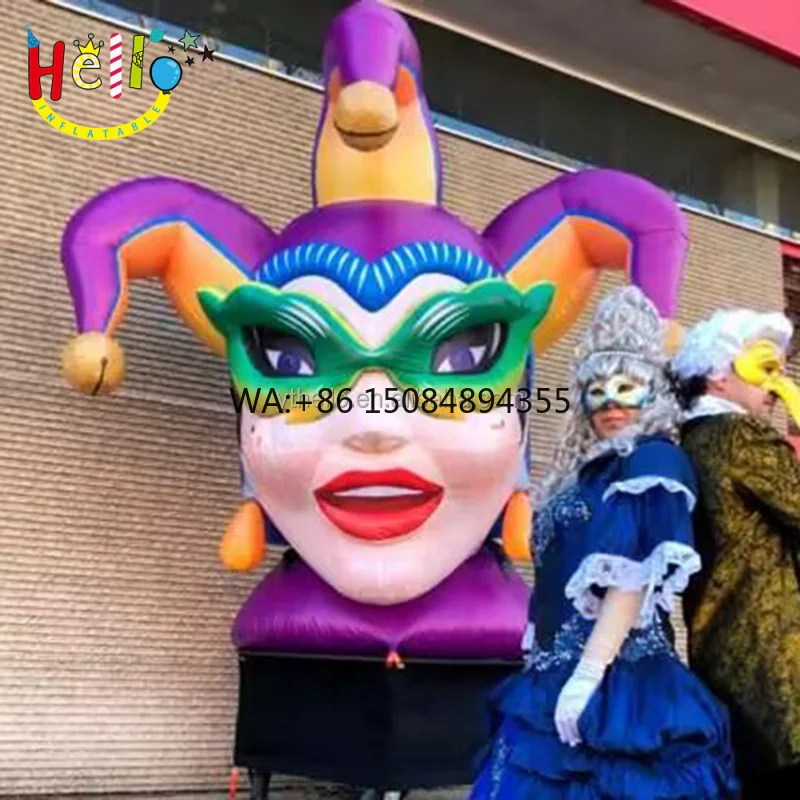 Halloween Decoration Inflatable Clown Head Inflatable Clown Mask
