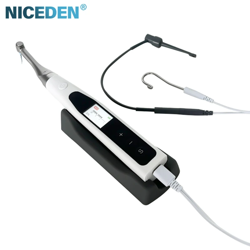 

2 in 1 Den tal Endo Motor Build in Apex Locator 360 degree rotary Wireless Endodontic Treatment LED Root Canal Treatment