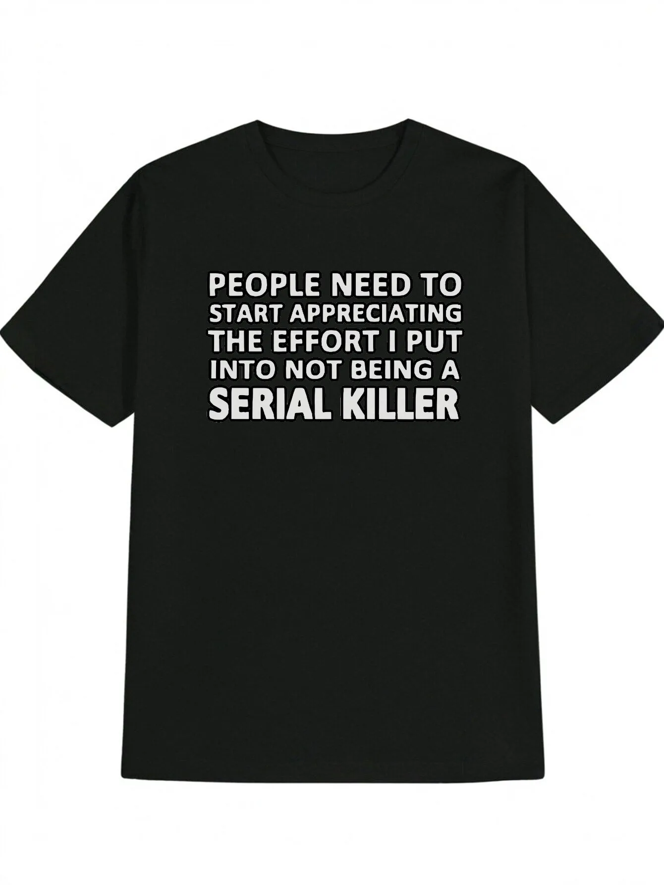 تي شيرت رجالي كاجوال متعدد الاستخدامات برقبة دائرية، قميص رجالي مطبوع، هدية للرجال