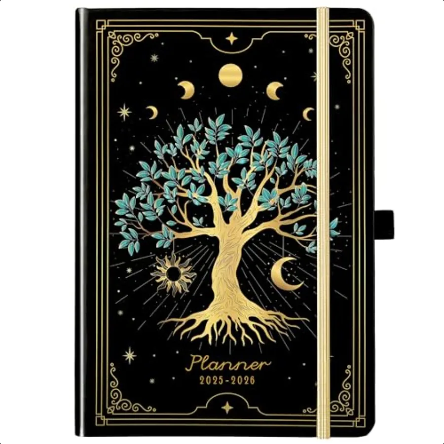 

20252026 Planner 20252026 Planner Weekly and Monthly from July 2025 June 2026 Calendar Planner with Elastic Closure Thick Paper