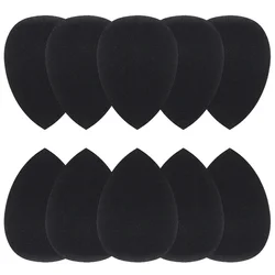 10 Pcs Black Makeup Sponges Tools Applicator Super Soft Sponge Powder Blender Smooth Foundation Contour Blending Cosmetic Puff