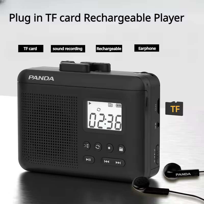 Новый портативный кассетный проигрыватель Walkman Stereo Retro поддерживает плату Tape To TF