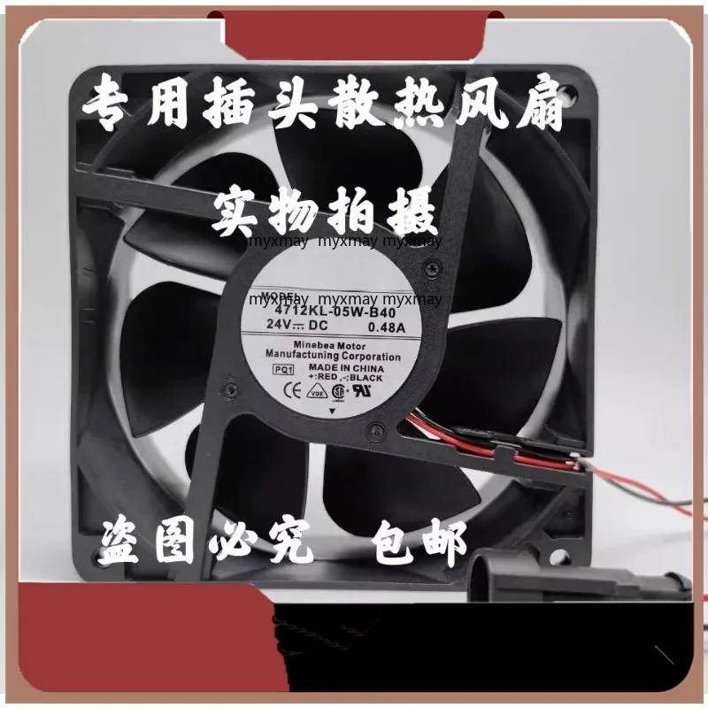 

Original New Cooler Fan for NMB-MAT 4712KL-05W-B40 24V 0.48A 12CM ABB Inverter Cooling Fan