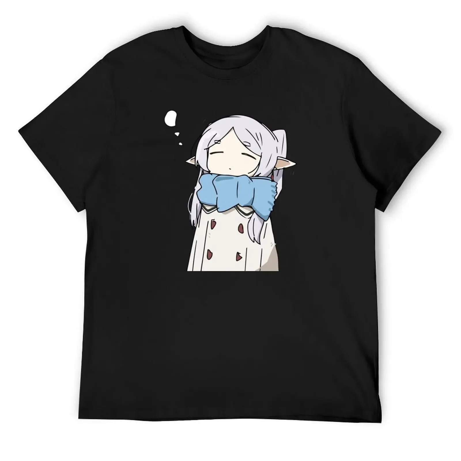 Sleepy Eepy Frieren - Doodle T-Shirt vintage anime shirt cheap stuff custom shirt graphic t shirts compression shirt men