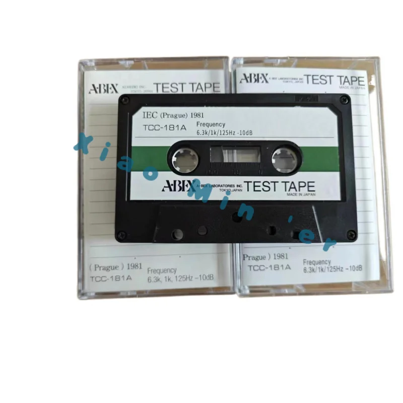 

TCC-181A 6.3/1/125Hz -10dB New Original For ABEX Frequency Test Tape