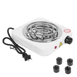 110V 1000W Stainless Steel Portable Single Tube Electric Stove Home Electric Stove Electric Electric Heater Stove Kitchen Tool