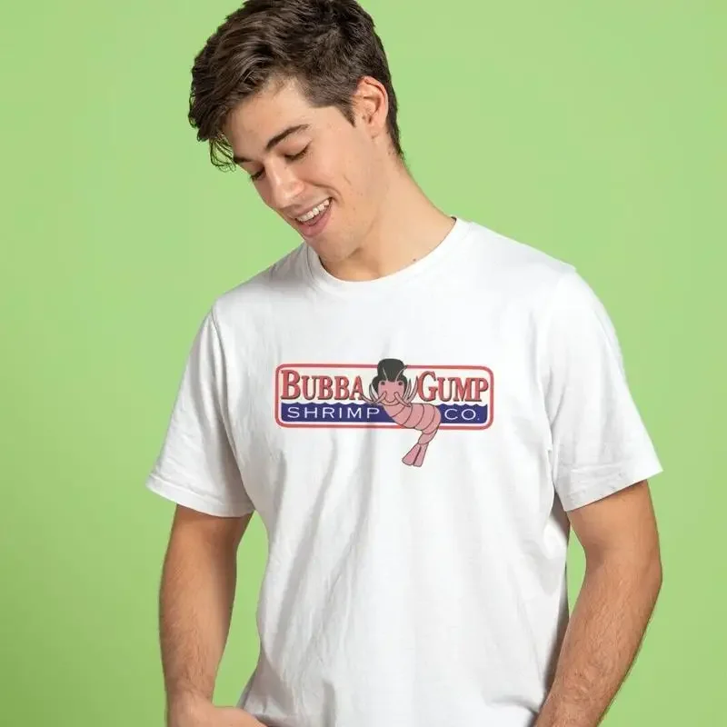 Forest Gump Bubba Shrimp Movie T Shirt Funny Tom Hanks