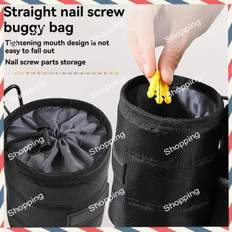 M20K Nagelschroef Opbergtas Met Gesp Hangende Taille Nagelemmer Multifunctionele Nagel Heuptas Nagel Hangende Taille Kit