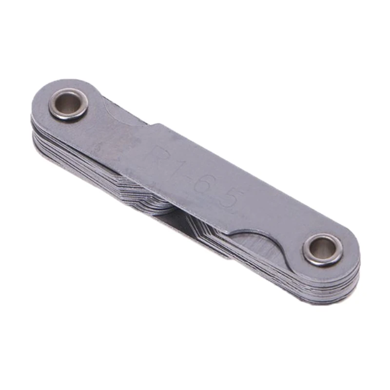 Stainless Steel Radius Gauge Portable Concave External Internal Measuring Tool Drop Shipping