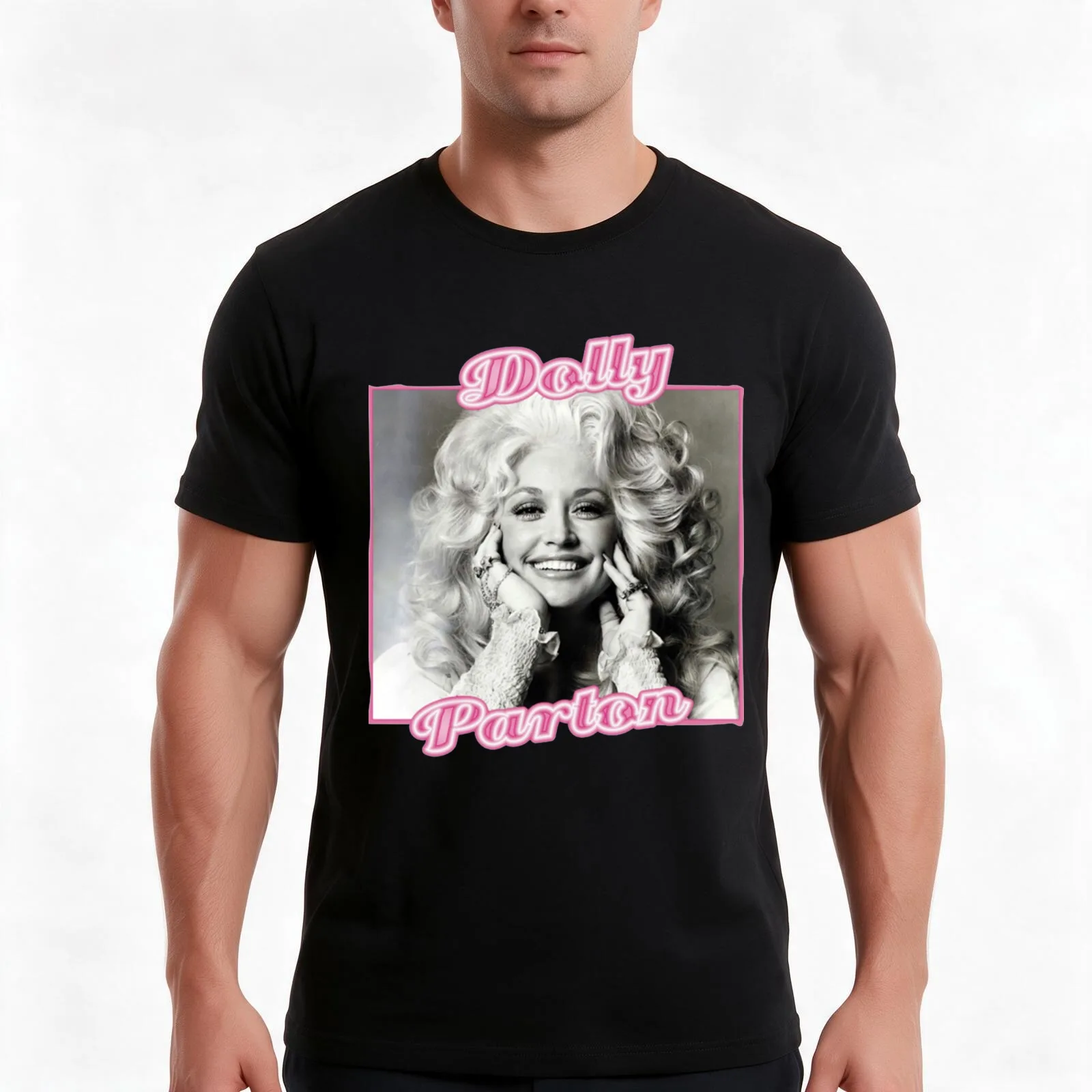 Dolly Vintage, Movie 80s Vintage Shirt T-Shirt, Summer Casual Cotton Tee, Oversized Streetwear Tops, Vintage Graphic Print