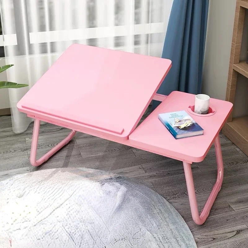 Modern creative bed folding laptop desk dormitory students reading and writing learning dormitory lazy small table