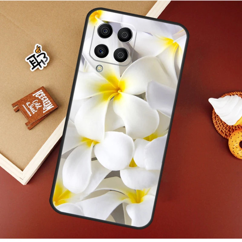  Tropical Paradise Hawaiian Flower For Samsung Galaxy M12 M32 M52 M13 M33 M53 M11 M31 M51 M15 M55 M14 M34 M54 M30s M20 Case