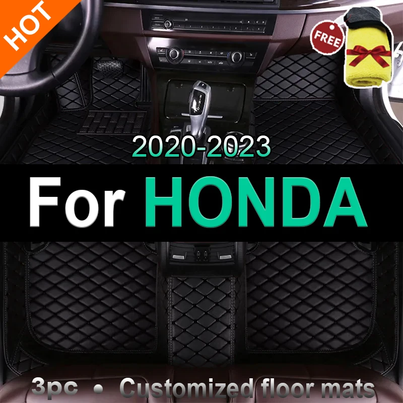 Car Floor Mats For HONDA Odyssey Ⅲ Odyssey Ⅳ Odyssey Ⅴ Pilot Pilot Touring Vezel Stream Shuttle URV Inspier XRV car Accessories